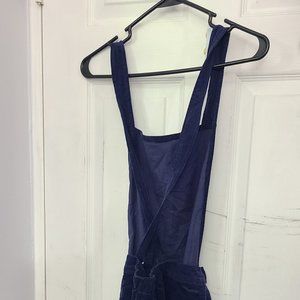 Nordstorm Navy Corduroy Jumpsuit